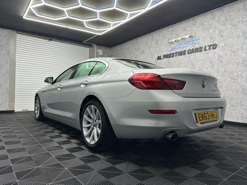 BMW 6 Series Gran Coupe 3.0 640D Se Euro 5 Ss EK63HHJ Silver #6