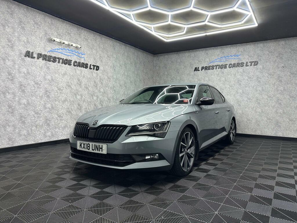 Skoda Superb 2.0 Tdi Sportline Dsg 4Wd Euro 6 Ss Grey