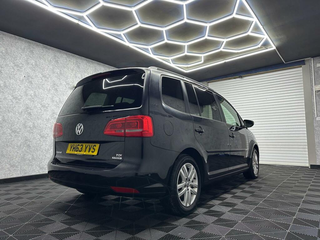 Volkswagen Touran 1.6 Tdi Bluemotion Tech Se Dsg Euro 5 Ss Black #4