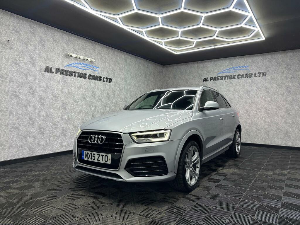Audi Q3 2.0 Tdi S Line Plus S Tronic Quattro Euro 6 Ss Silver