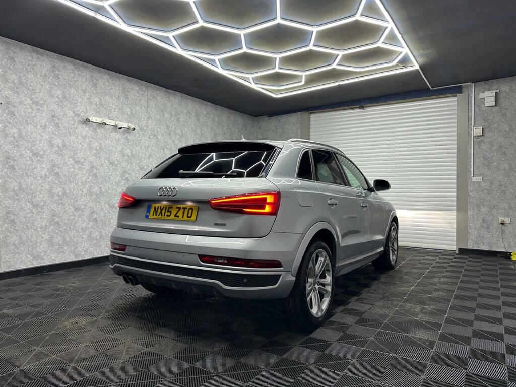 Audi Q3 2.0 Tdi S Line Plus S Tronic Quattro Euro 6 Ss NX15ZTO Silver #4