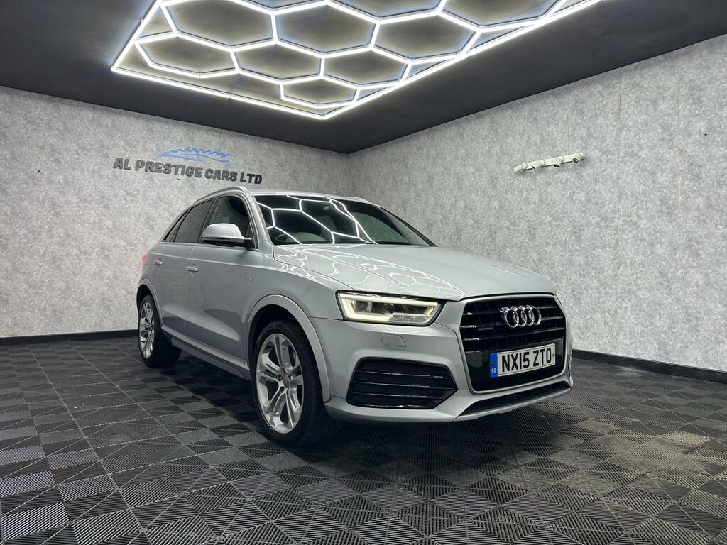 Audi Q3 2.0 Tdi S Line Plus S Tronic Quattro Euro 6 Ss NX15ZTO Silver #5