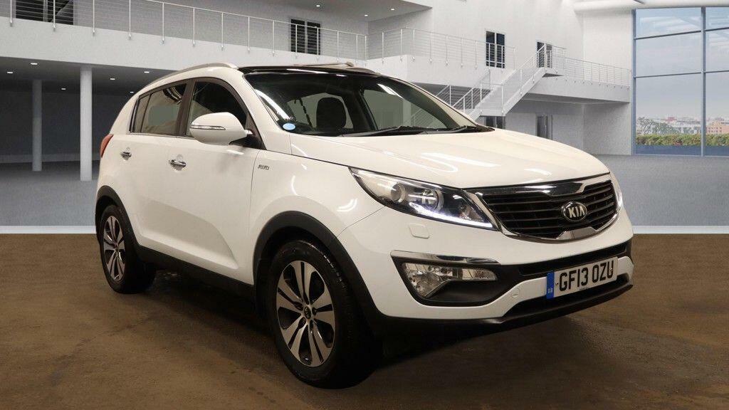 Kia Sportage 2.0 Crdi Kx-3 Awd Euro 5 White #6