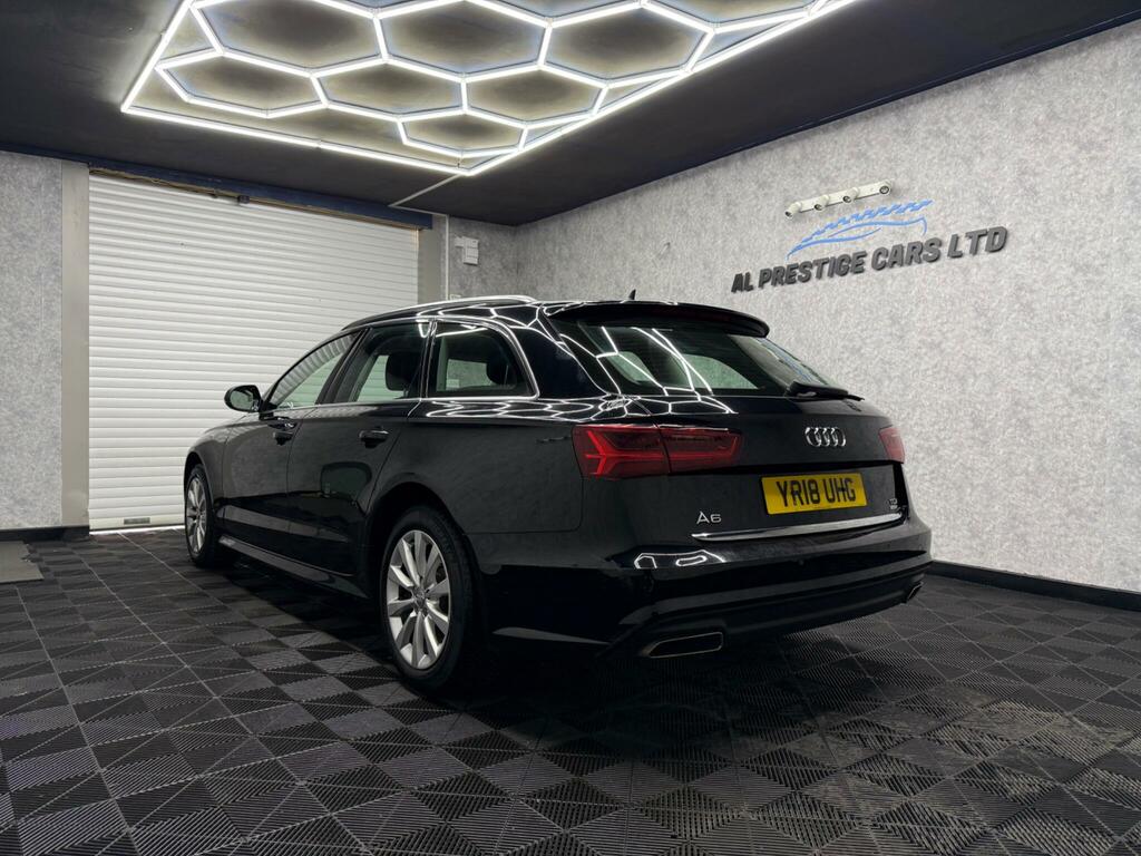 Audi A6 Avant 2.0 Tdi Ultra Se Executive S Tronic Euro 6 Ss 5 YR18UHG Black #6