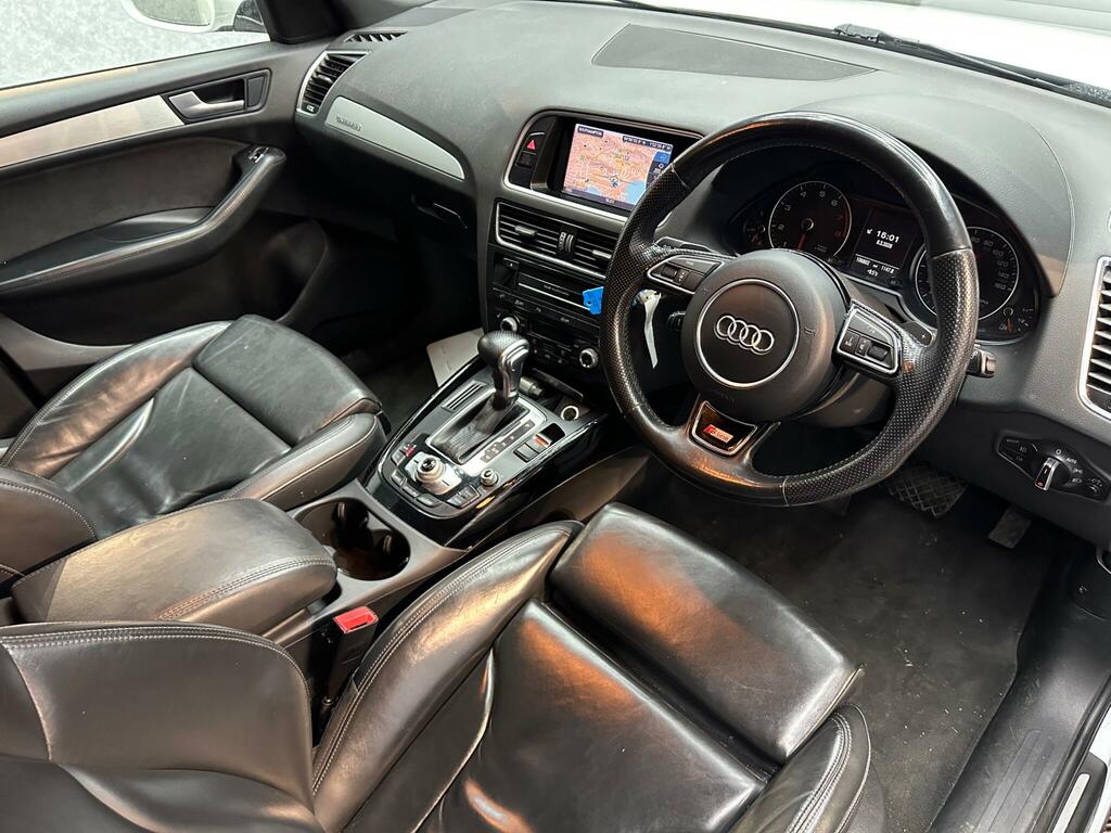 Audi Q5 2.0 Tfsi S Line Plus Tiptronic Quattro Euro 6 Ss White #2