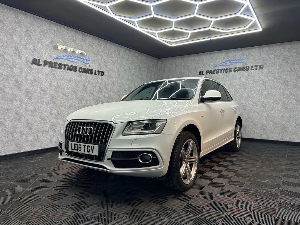 Audi Q5 2.0 Tfsi S Line Plus Tiptronic Quattro Euro 6 Ss White