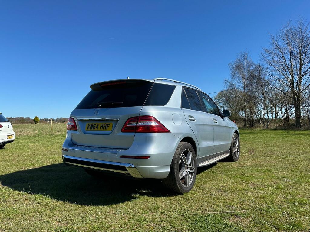 Mercedes-Benz M Class 3.0 Ml350 V6 Bluetec Amg Line G-tronic 4Wd Euro 6 Silver #4