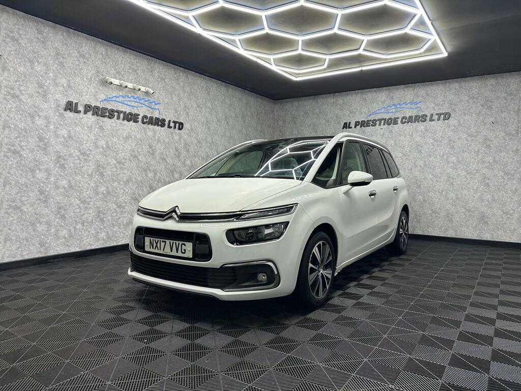 Citroen Grand C4 Picasso 1.6 Bluehdi Flair Eat6 Euro 6 Ss White