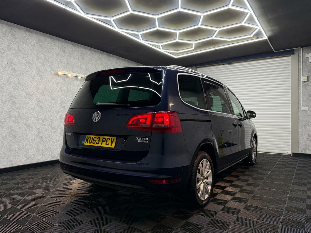 Volkswagen Sharan 2.0 Tdi Bluemotion Tech Sel Dsg Euro 5 Ss Blue #4