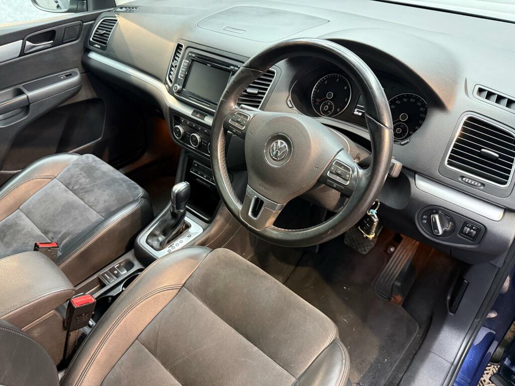 Volkswagen Sharan 2.0 Tdi Bluemotion Tech Sel Dsg Euro 5 Ss Blue #2