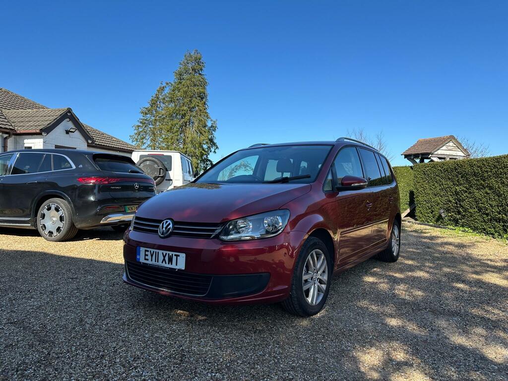 Volkswagen Touran 1.6 Tdi Se Dsg Euro 5 Red