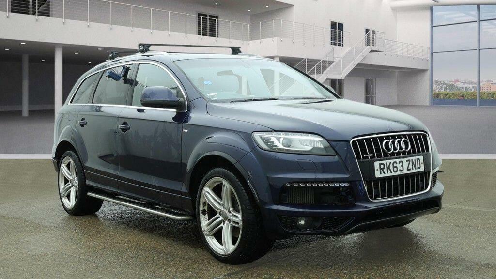 Audi Q7 3.0 Tdi V6 S Line Plus Tiptronic Quattro Euro 5 S RK63ZND Blue #5