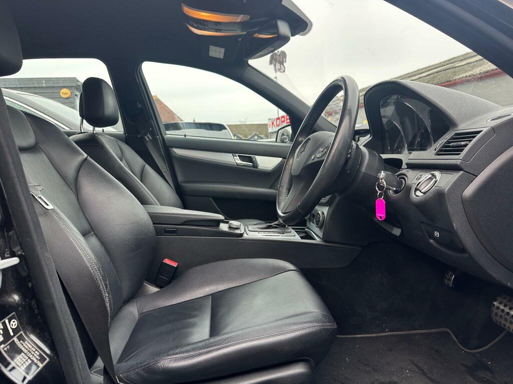 Mercedes-Benz C Class 2.1 C200 Cdi Blueefficiency Sport Euro 5 AD52ENZ Black #6