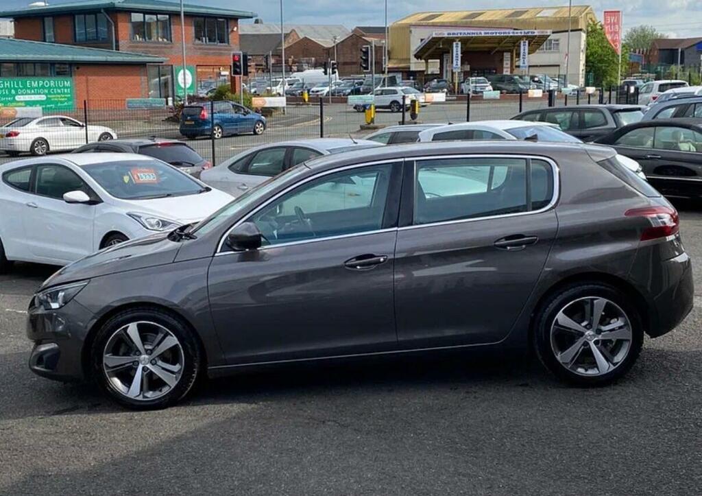Peugeot 308 2.0 Bluehdi Allure Eat Euro 6 Ss Grey