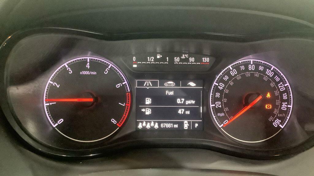 Vauxhall Zafira Tourer 1.4I Turbo Energy Euro 6 EN66AXW Black #5