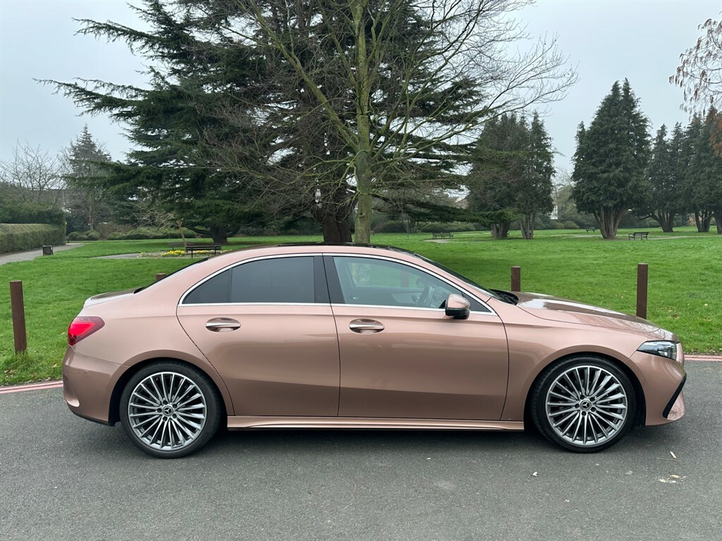 Mercedes-Benz A Class H Mhev Amg Line Premium Plus HF23PXS Gold #3