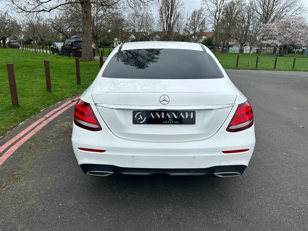 Mercedes-Benz E Class D Amg Line Night Edition Premium AF69OSA White #5