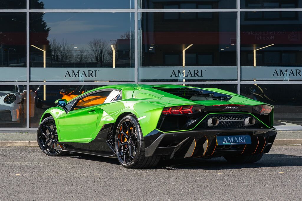 Lamborghini Aventador V12 Orange #4