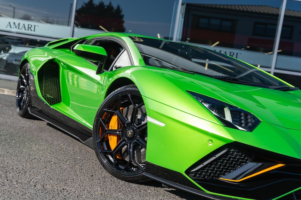 Lamborghini Aventador V12 Orange #8