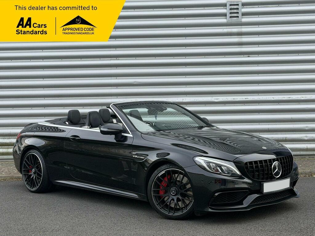 Mercedes-Benz C Class Convertible 4.0 C63 V8 Biturbo Amg S Premium Cab Black