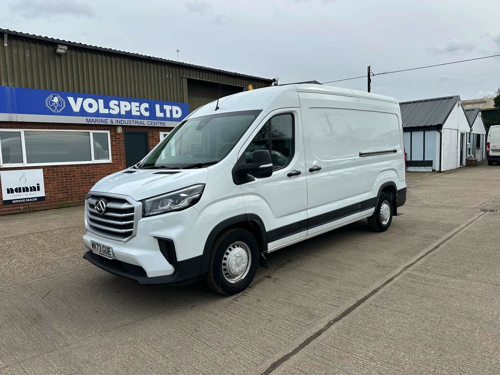 Maxus Deliver 9 D20 Panel Van Fwd L3 H2 Euro 6 Ss MK73GUE White #2