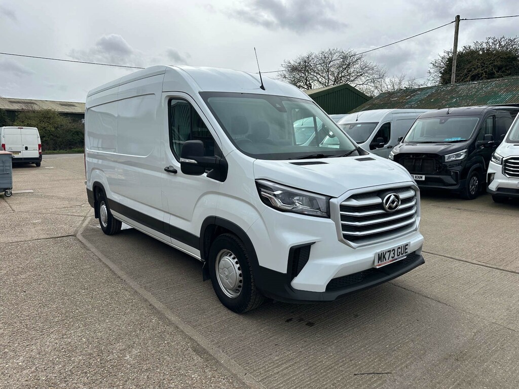 Maxus Deliver 9 D20 Panel Van Fwd L3 H2 Euro 6 Ss MK73GUE White
