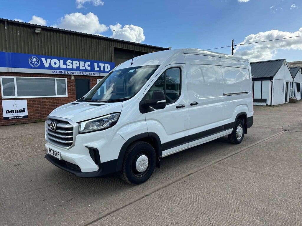 Maxus Deliver 9 D20 Panel Van Fwd L3 H2 Euro 6 Ss MK73GVF White #2