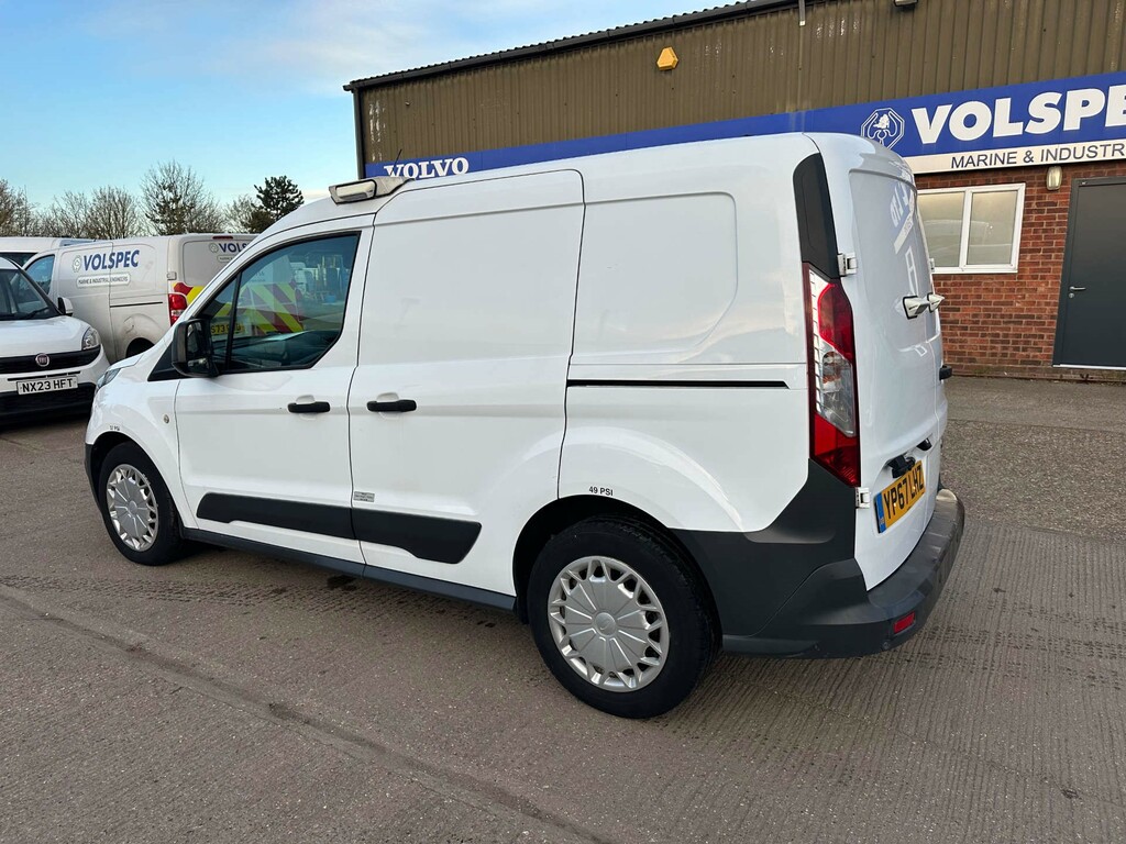 Ford Transit Connect 220 Panel Van L1 H1 YP67LHZ White #5