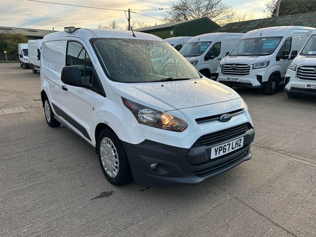 Ford Transit Connect 220 Panel Van L1 H1 YP67LHZ White #2