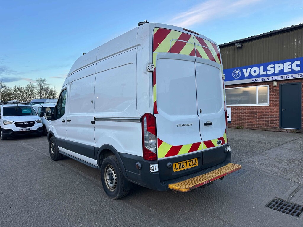 Ford Transit Custom 350 Ecoblue Panel Van Fwd L2 H3 Euro LB67ZZU White #6