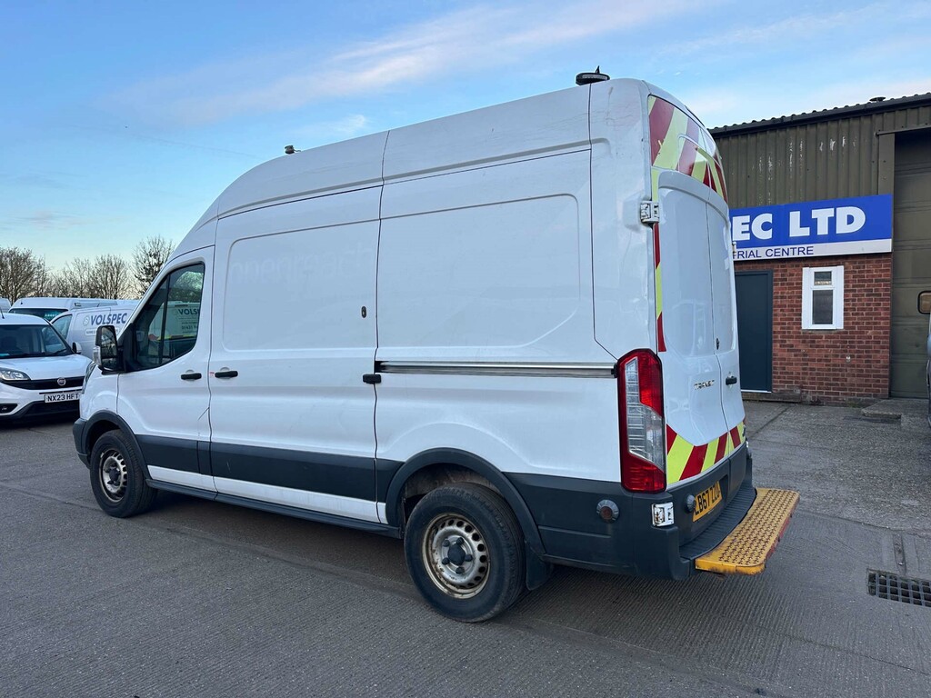 Ford Transit Custom 350 Ecoblue Panel Van Fwd L2 H3 Euro LB67ZZU White #5