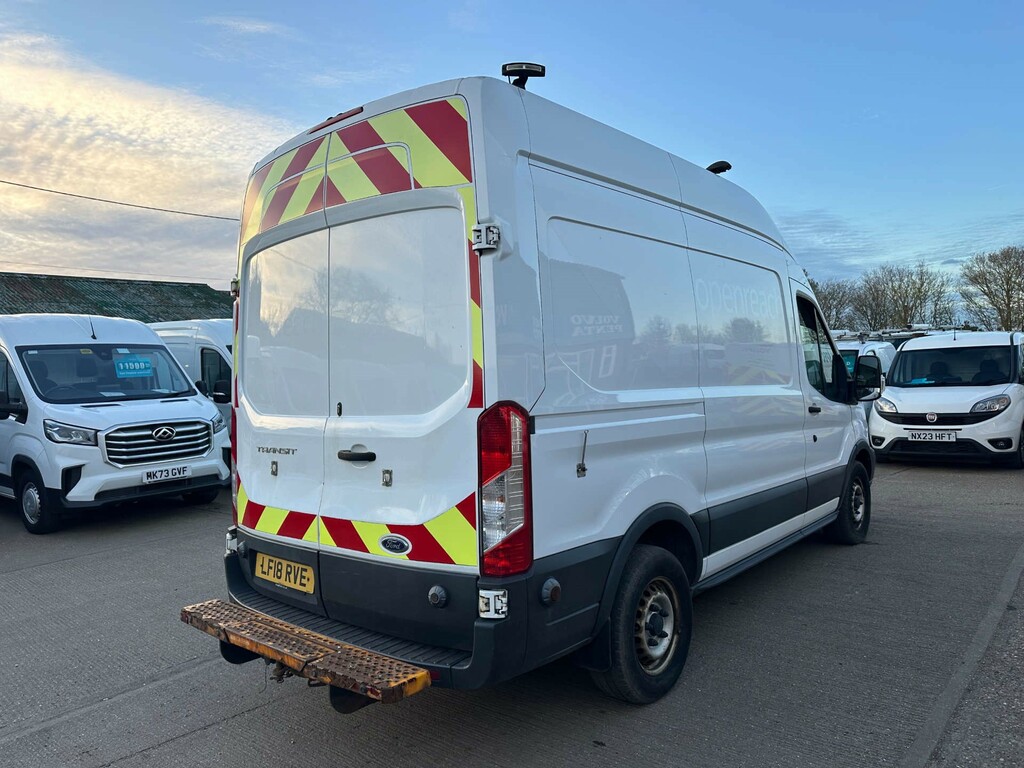 Ford Transit Custom 350 Ecoblue Panel Van Fwd L2 H3 Euro LF18RVE White #6