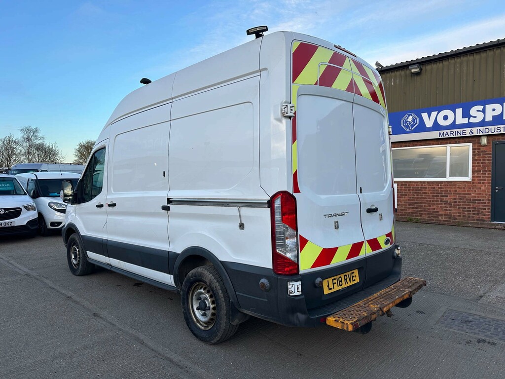Ford Transit Custom 350 Ecoblue Panel Van Fwd L2 H3 Euro LF18RVE White #5