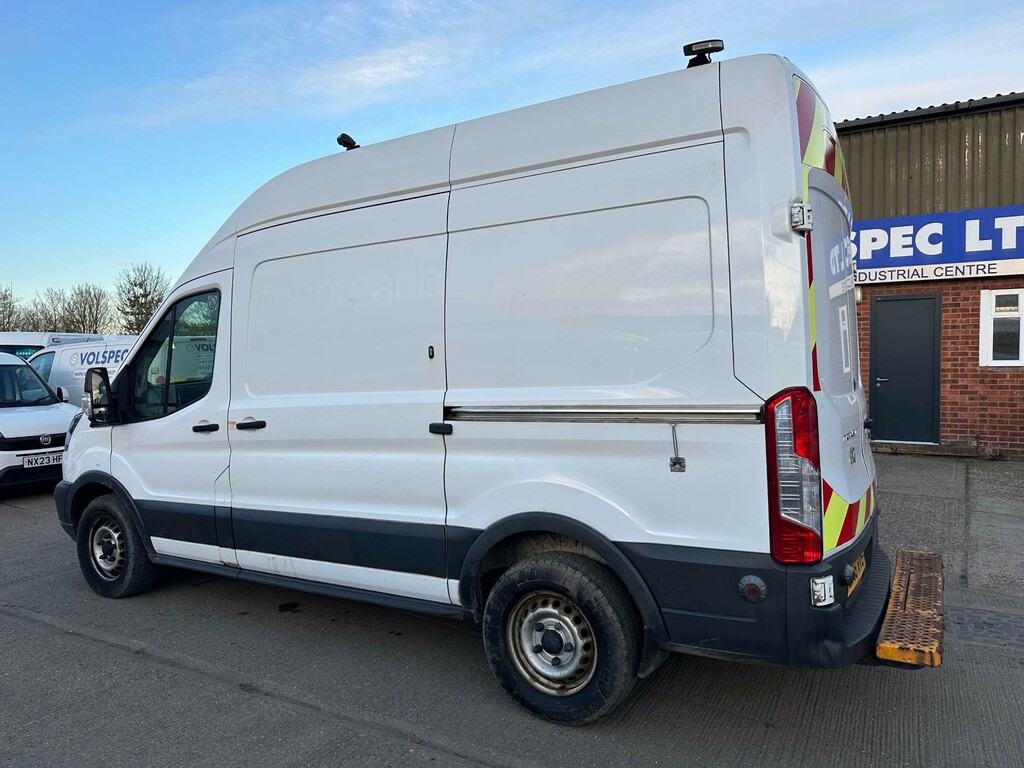 Ford Transit Custom 350 Ecoblue Panel Van Fwd L2 H3 Euro LF18RVE White #4