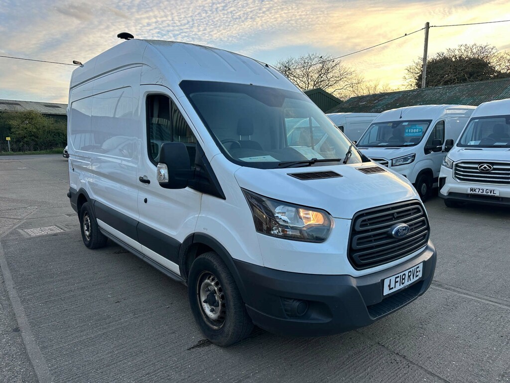 Ford Transit Custom 350 Ecoblue Panel Van Fwd L2 H3 Euro White