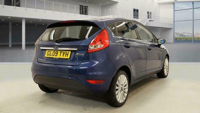 Ford Fiesta 1.4 Titanium GL09TYH Blue #4