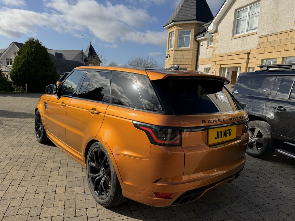 Land Rover Range Rover Sport 5.0 P575 V8 Svr J111MFR Orange #4