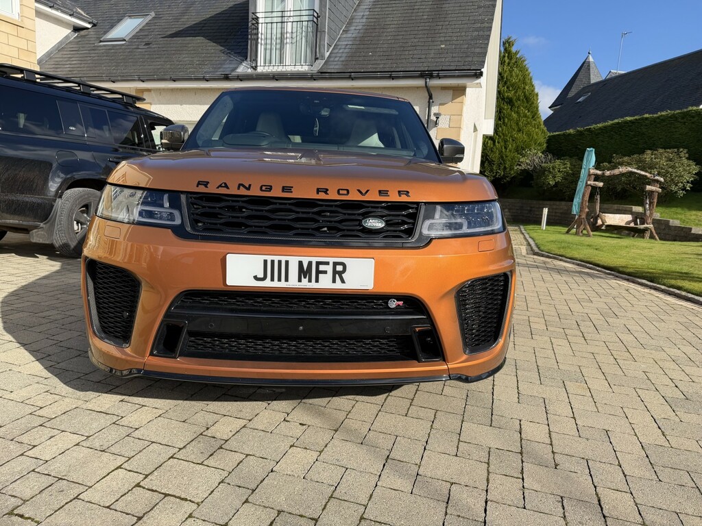 Land Rover Range Rover Sport 5.0 P575 V8 Svr J111MFR Orange #2