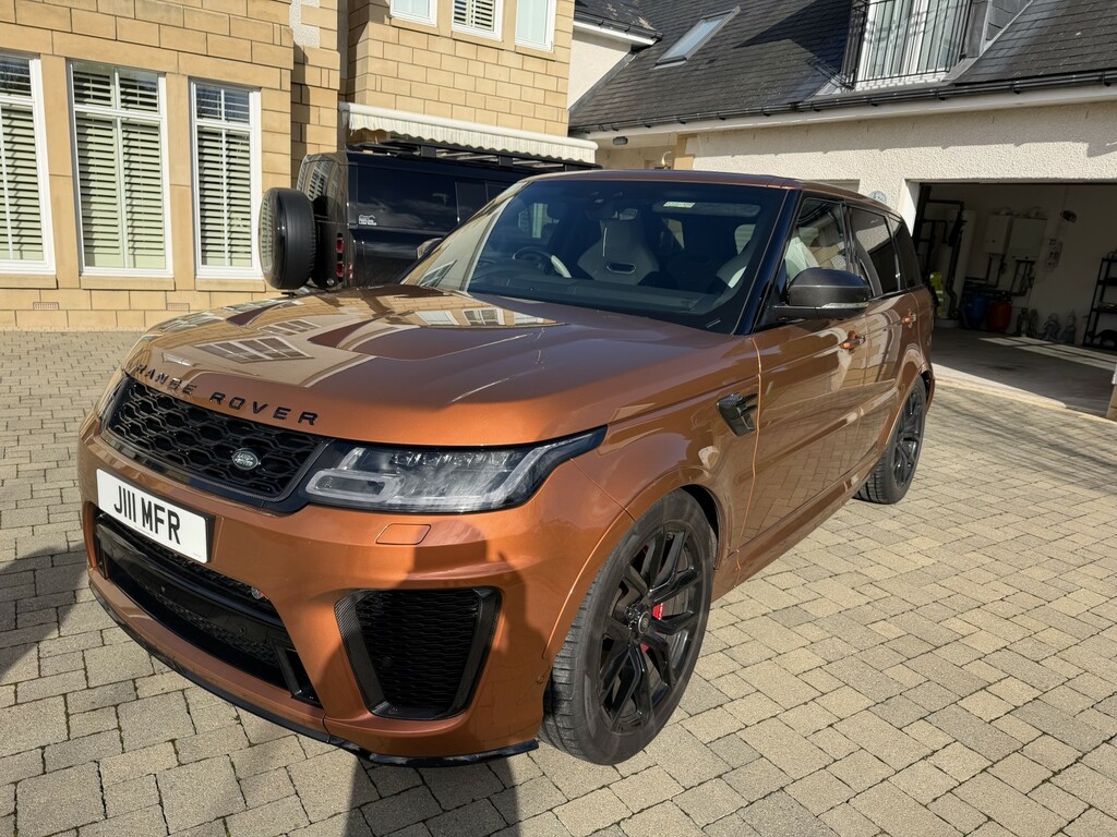 Land Rover Range Rover Sport 5.0 P575 V8 Svr J111MFR Orange #3