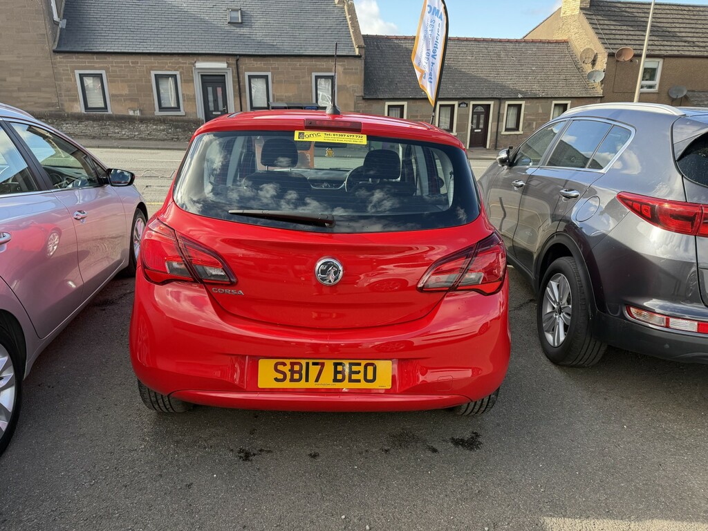 Vauxhall Corsa Hatchback 1.4 I Ecoflex Energy 2017 SB17BEO Red #4