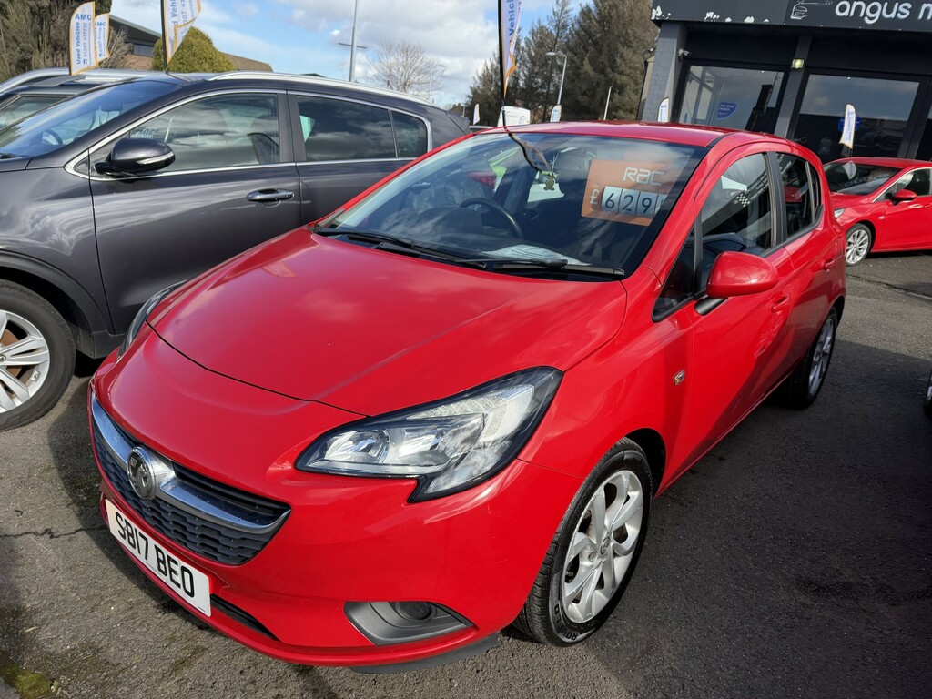 Vauxhall Corsa Hatchback 1.4 I Ecoflex Energy 2017 SB17BEO Red #2