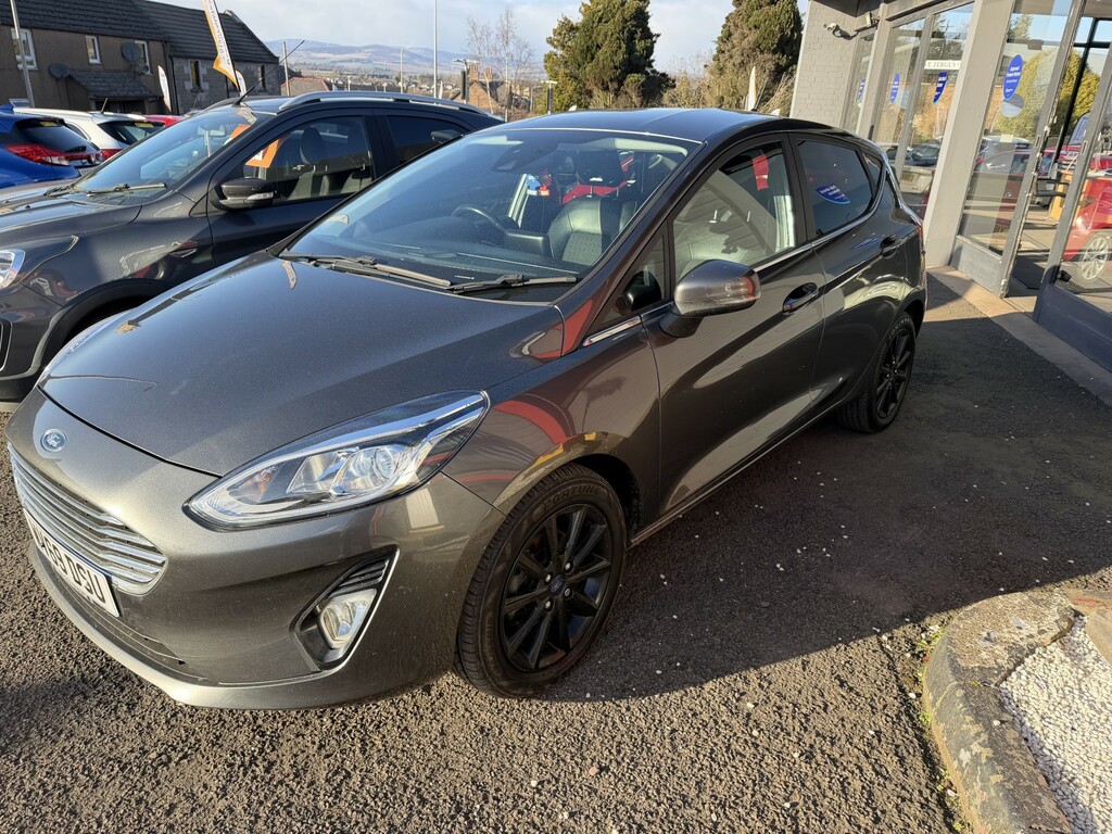 Ford Fiesta Hatchback 1.0 T Ecoboost Titanium X 2019 WV69DSU Grey #4