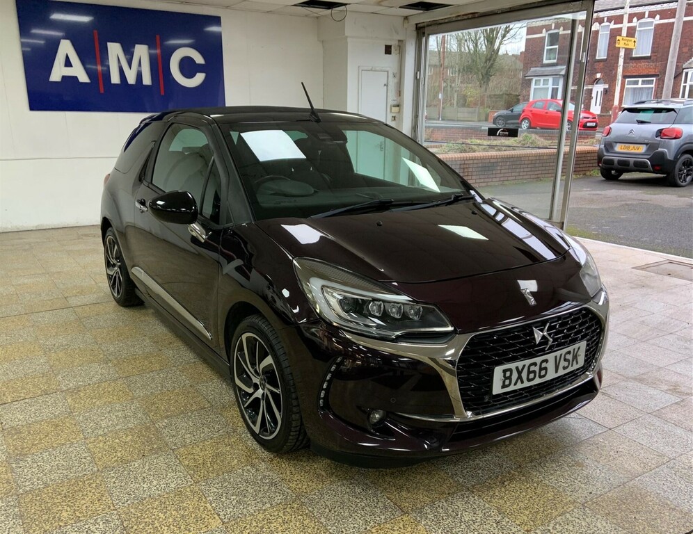 DS DS 3 Cabrio 1.6 Bluehdi Prestige Cabriolet Euro 6 Ss Purple