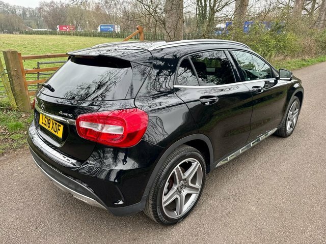 Mercedes-Benz GLA Class 2.1 Gla220d Amg Line Suv 7G-dct 4Matic LS18XDF Black #4