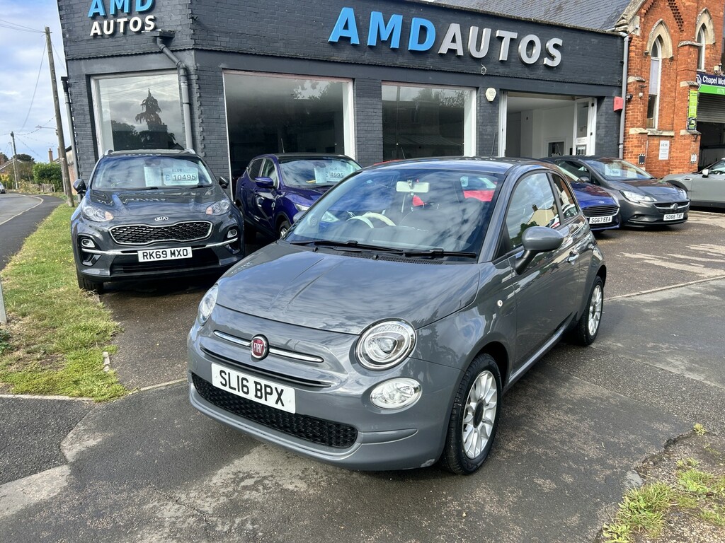 Fiat 500 Hatchback 1.2 500 Pop Star 1.2 69Hp 2016 Grey