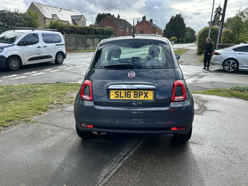 Fiat 500 Hatchback 1.2 500 Pop Star 1.2 69Hp 2016 SL16BPX Grey #4