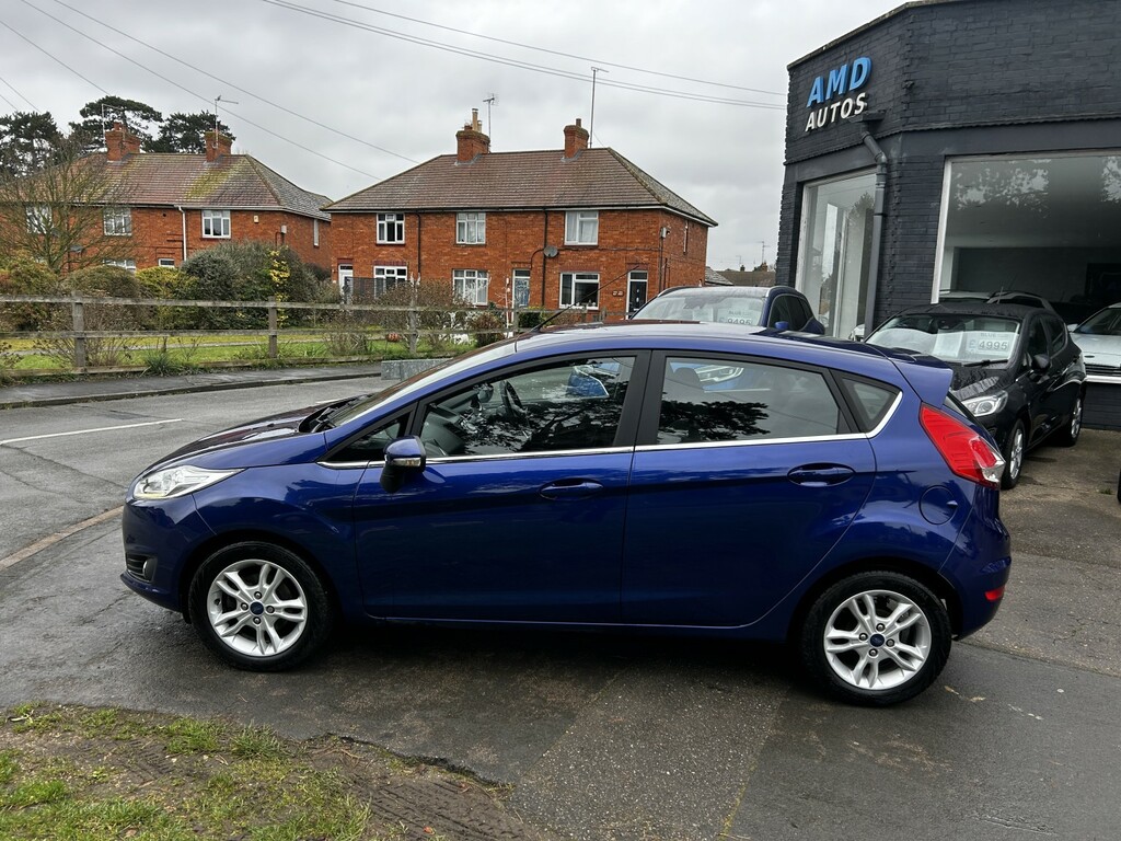Ford Fiesta Hatchback 1.0 T Ecoboost Zetec 2016 Blue