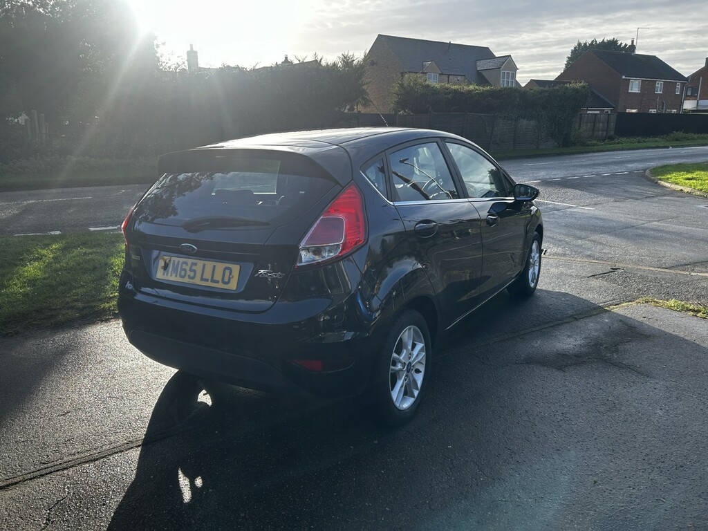 Ford Fiesta Hatchback 1.0 T Ecoboost Zetec 2016 WM65LLO Black #5