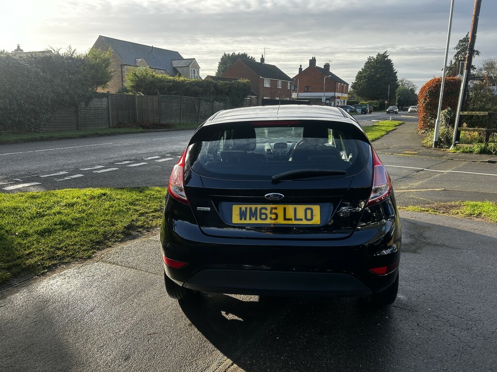 Ford Fiesta Hatchback 1.0 T Ecoboost Zetec 2016 WM65LLO Black #4