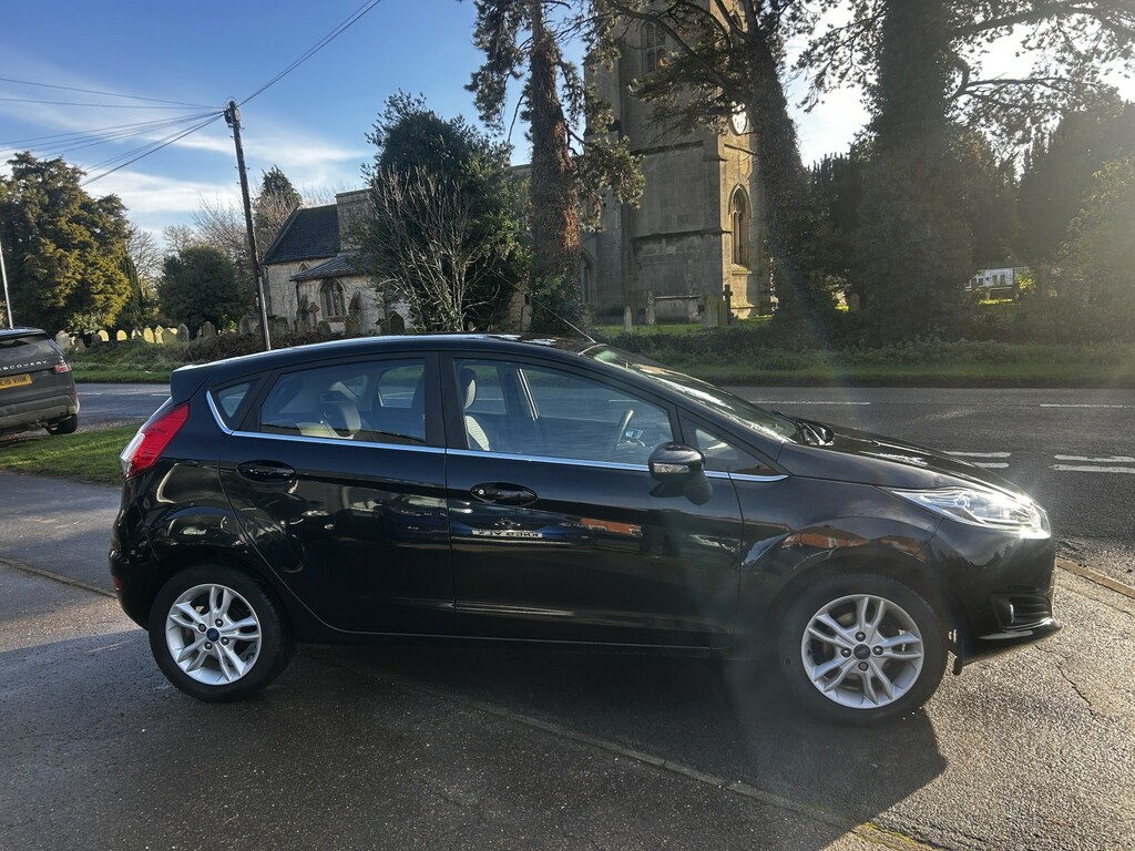 Ford Fiesta Hatchback 1.0 T Ecoboost Zetec 2016 WM65LLO Black #6